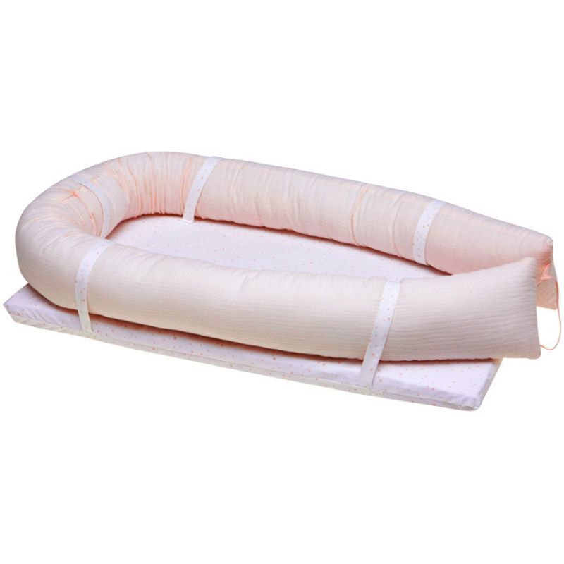 Réducteur de lit Bed in bed Astra rose Cambrass
