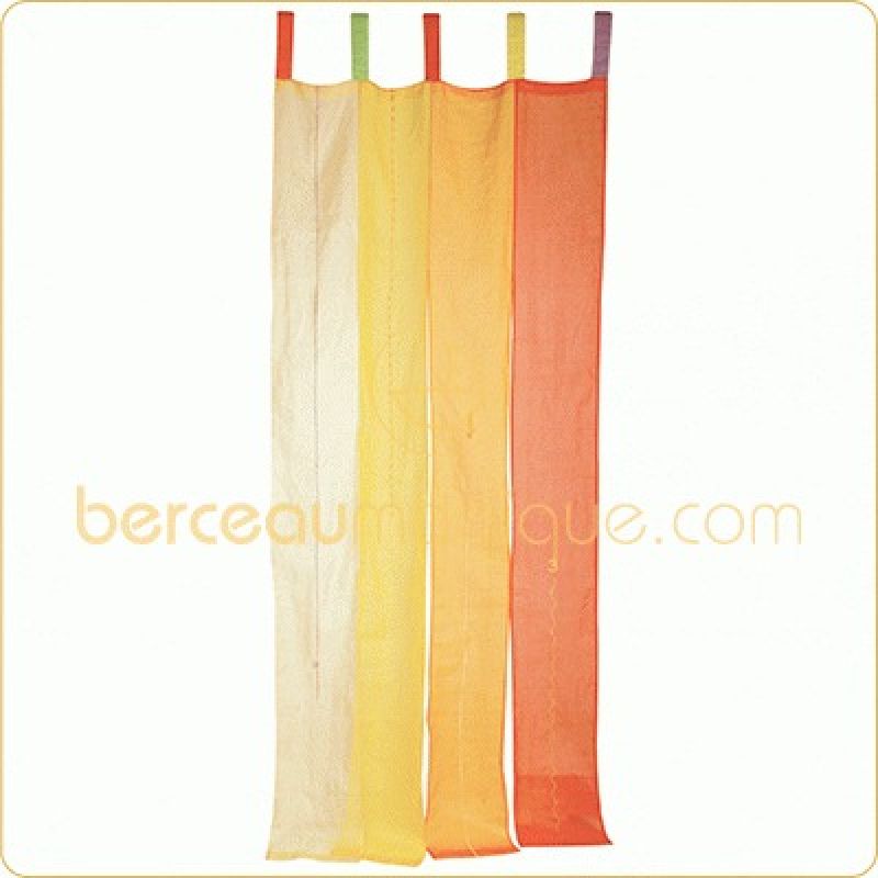 Rideau orange 123 (110 x 180 cm) Kaloo