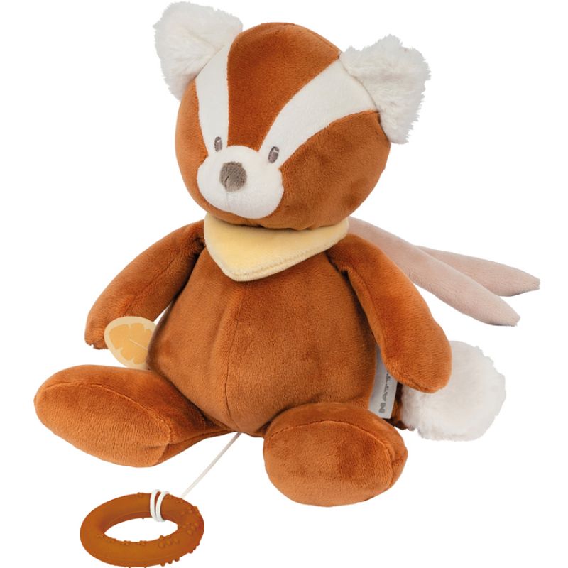 Peluche musicale Boris panda roux Boris & Jungo (28 cm) Nattou