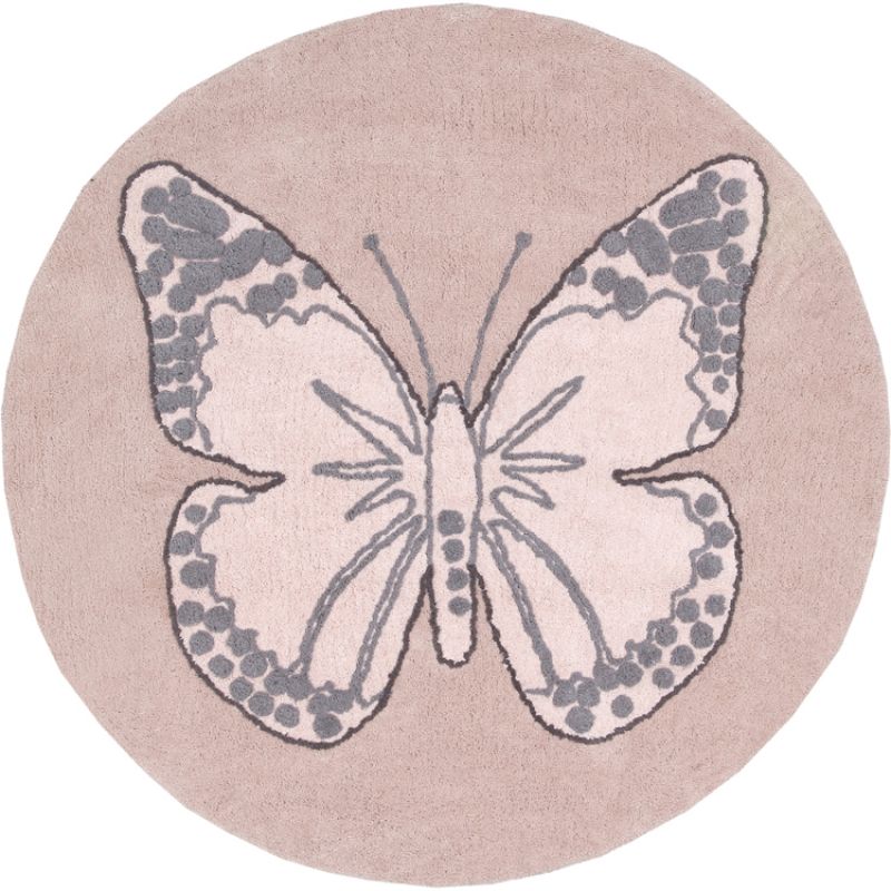 Tapis rond Papillon (160 cm) Lorena Canals