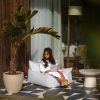 Fauteuil pouf Azure Outdoor Wigiwama Ambiance 2