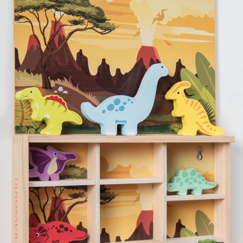 Set de dinosaures en bois Amadeus Les Petits Ambiance 2