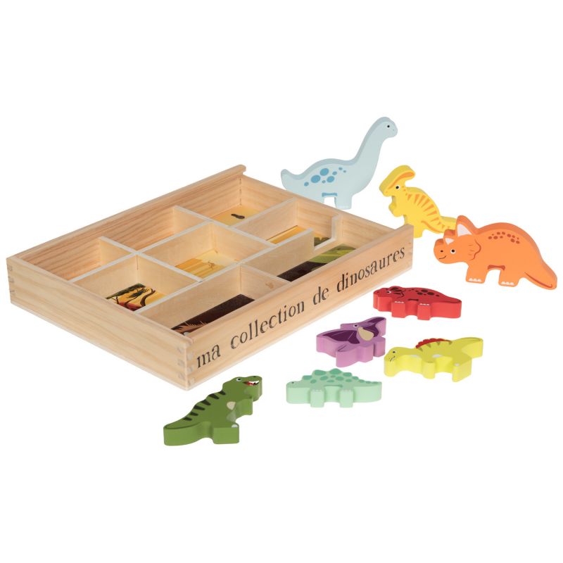 Set de dinosaures en bois Amadeus Les Petits Produit 4