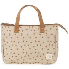 Trousse de toilette coeurs Poppy Cannelle - Walking Mum