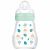 Variation Bleu, vert, ocre du produit Biberon verre 170 ml Pattern fruit menthe - Tétine Débit 1 de la marque MAM