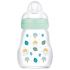 Biberon verre 170 ml Pattern fruit menthe - Tétine Débit 1 - MAM
