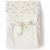 Variation Ecru, vert, noir du produit Couverture polaire Olive Bloom (70 x 100 cm) de la marque Babyshower