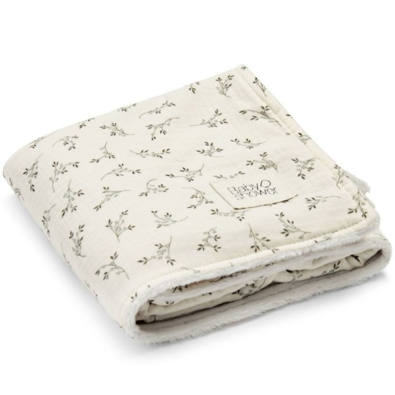 Couverture polaire Olive Bloom (70 x 100 cm) Babyshower Produit 3