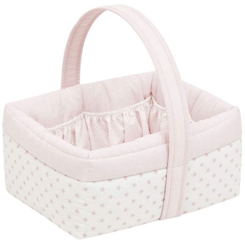 Panier de toilette Star Rosa (22,5 x 29 cm) Cambrass