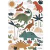Planche de stickers A3 Great Dinosaurs  par Lilipinso