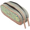 Trousse 2 compartiments Holographic Denim Caméléon Produit ouvert 3