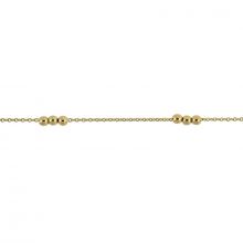 Bracelet chaîne Boule (or jaune 750°)  par Berceau magique bijoux