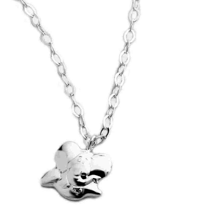 Collier enfant Petit éléphant (argent 925° rhodié) Daniel Crégut