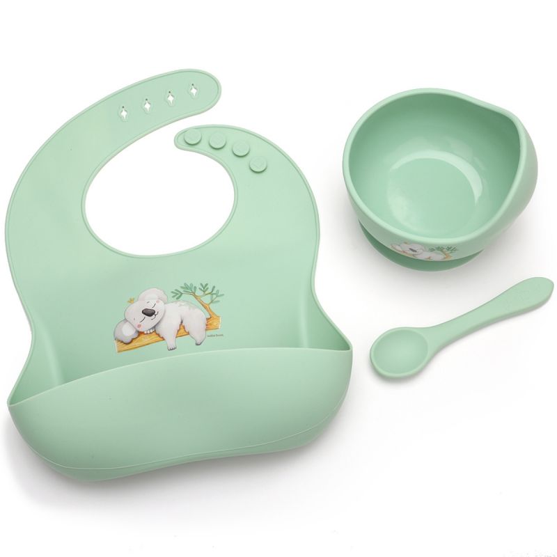 Coffret repas en silicone Koala sieste (3 pièces) Gaëlle Duval