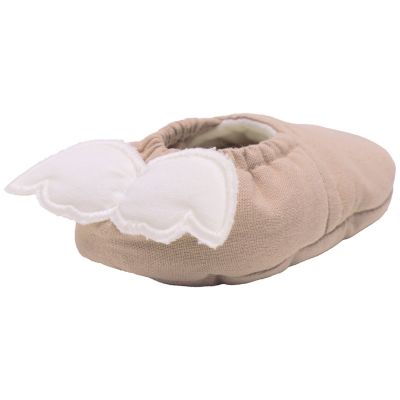Chaussons avec ailes d'ange Mocha (0-6 mois)