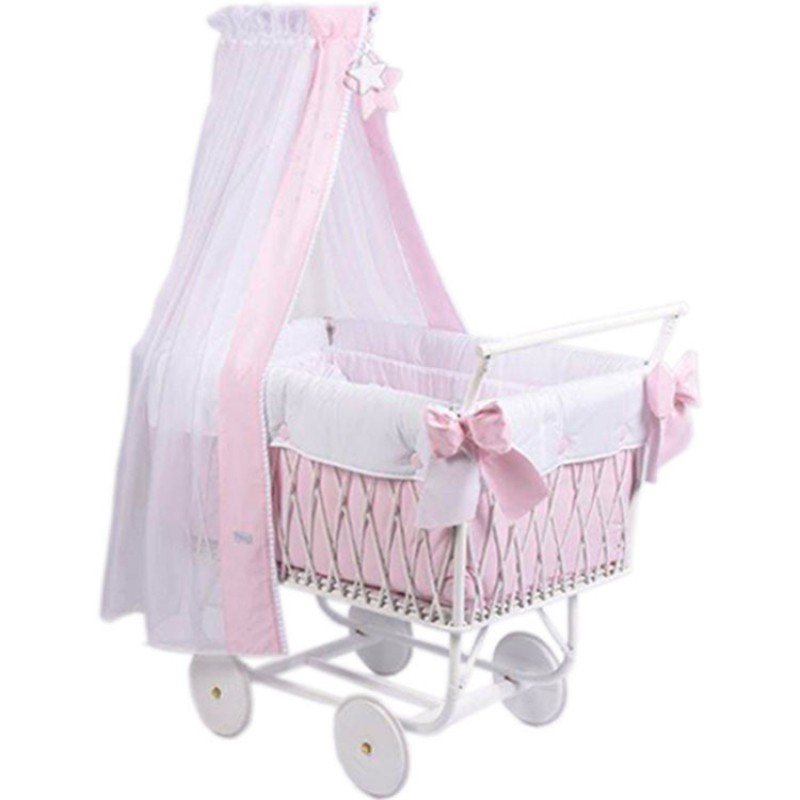 Berceau Ange rose Maison Nougatine