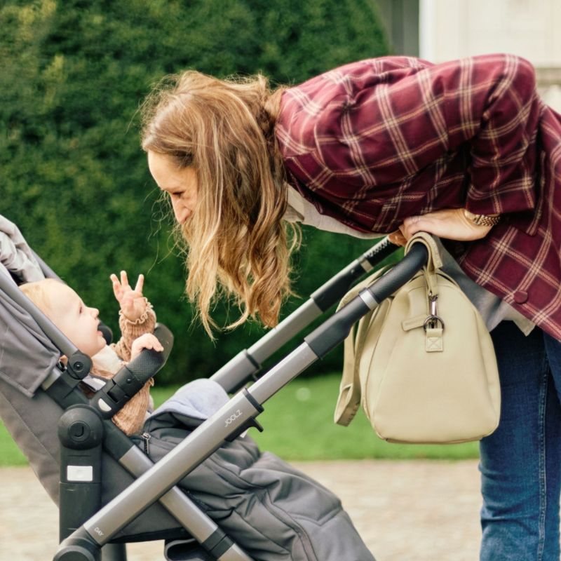 Sac à langer Mommy Club Simili cuir vert Childhome Ambiance 6
