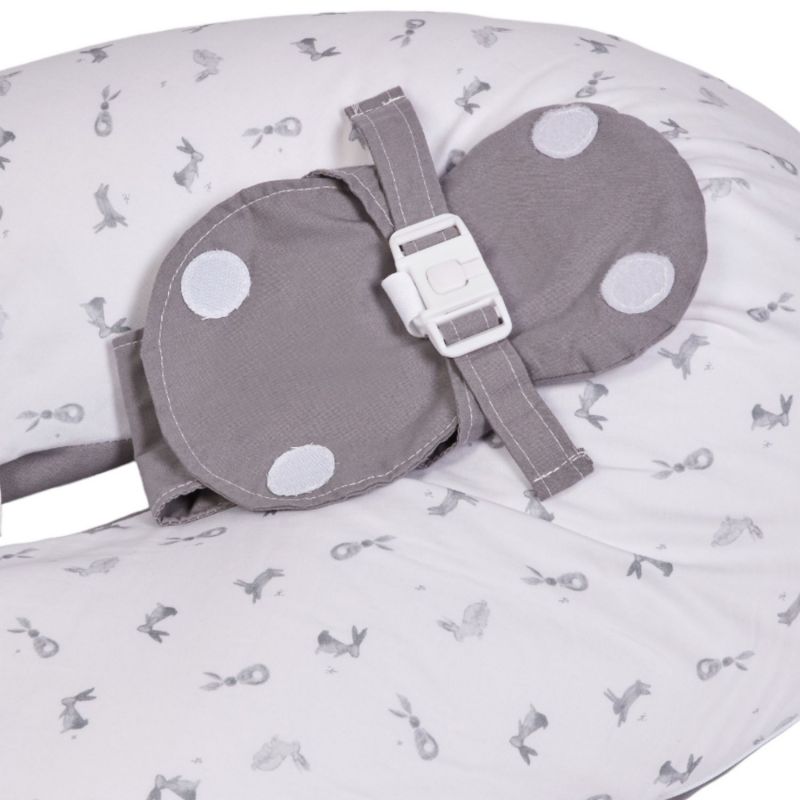 Coussin de grossesse Multirelax en coton lapins Candide Produit 4