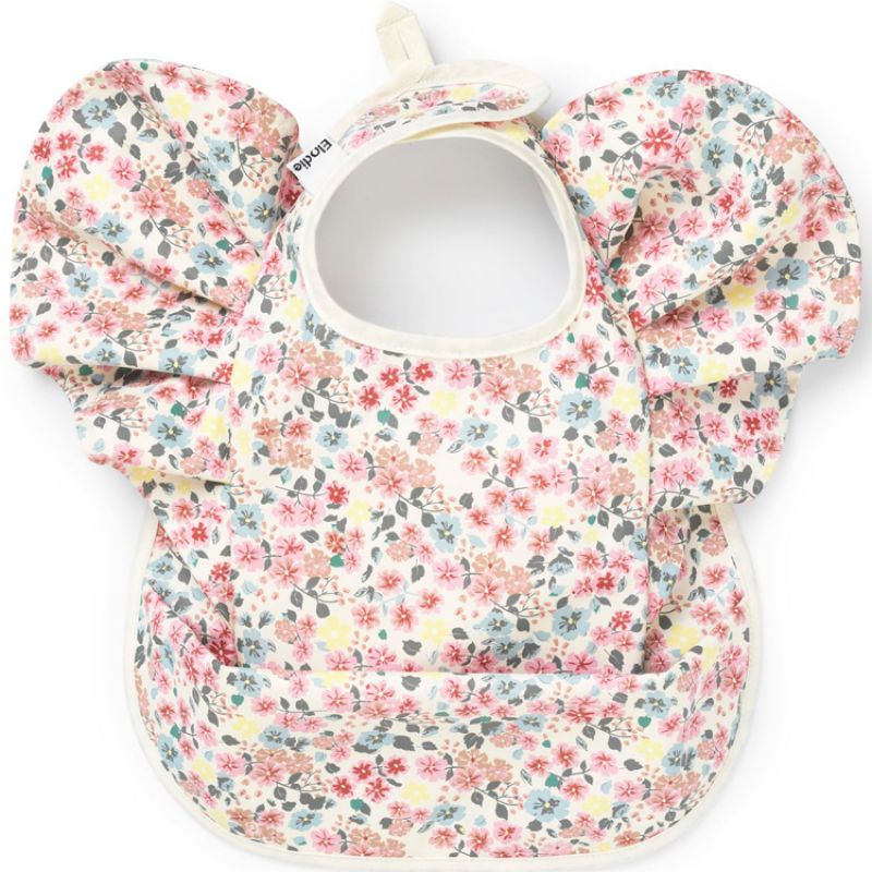 Bavoir à velcro Floating Flowers Wings Elodie Details Produit 1 grande taille