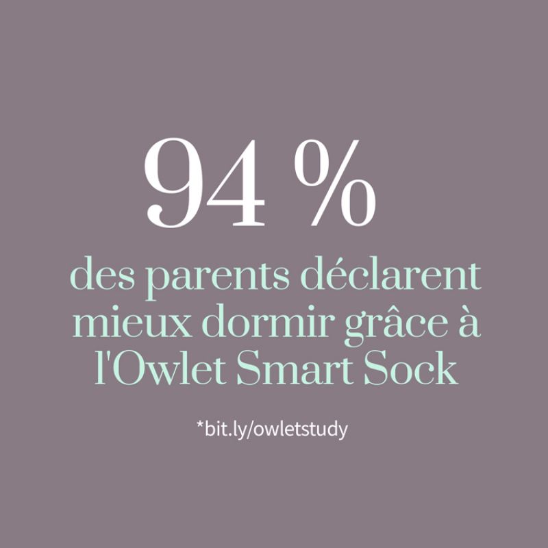 Chaussette connectée Owlet Smart Sock Plus menthe (0-18 mois) Owlet Produit 9