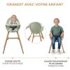 Chaise haute 2 en 1 Fini 2 Green Kinderkraft Produit 3