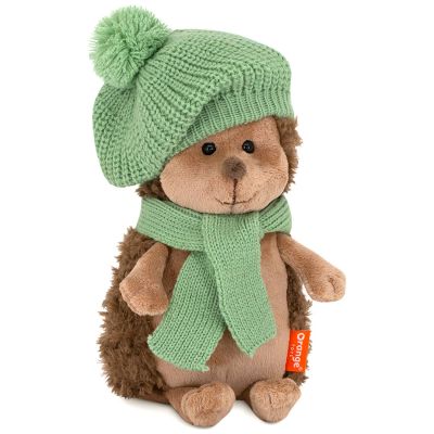 Hérisson avec béret vert Prickle (20 cm assis)