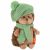 Variation Marron du produit Hérisson avec béret vert Prickle (20 cm assis) de la marque Orange Toys
