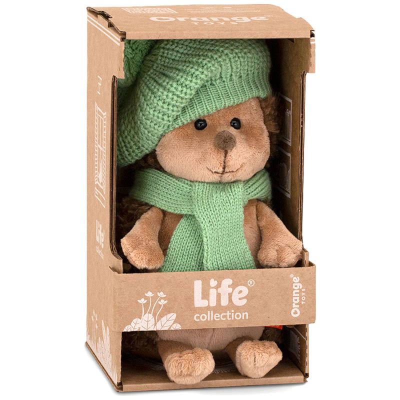 Hérisson avec béret vert Prickle (20 cm assis) Orange Toys Packaging 7
