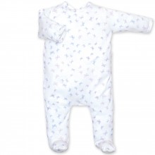 Pyjama léger jersey Lovmi parme jasmin (3-6 mois : 60 à 67 cm)  par Bemini