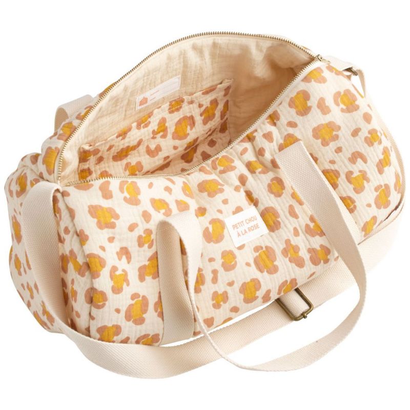 Sac week-end Léopard Petit Chou Sauthon Produit ouvert 3
