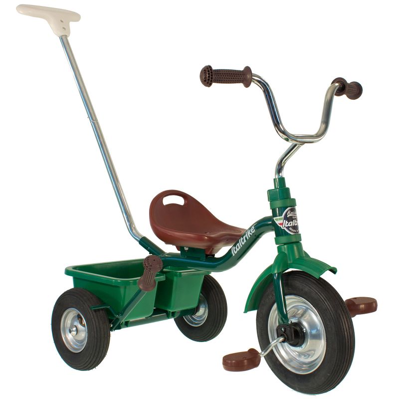 Tricycle Passenger avec panier arrière amovible vert Italtrike