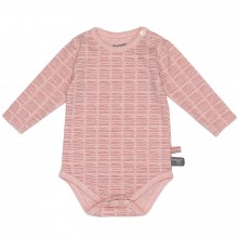 Body manches longues Poppy Red (2-4 mois)  par Snoozebaby