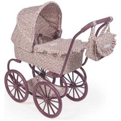 Landau pour poupée grandes roues Cherry Fleurs Pasito a pasito