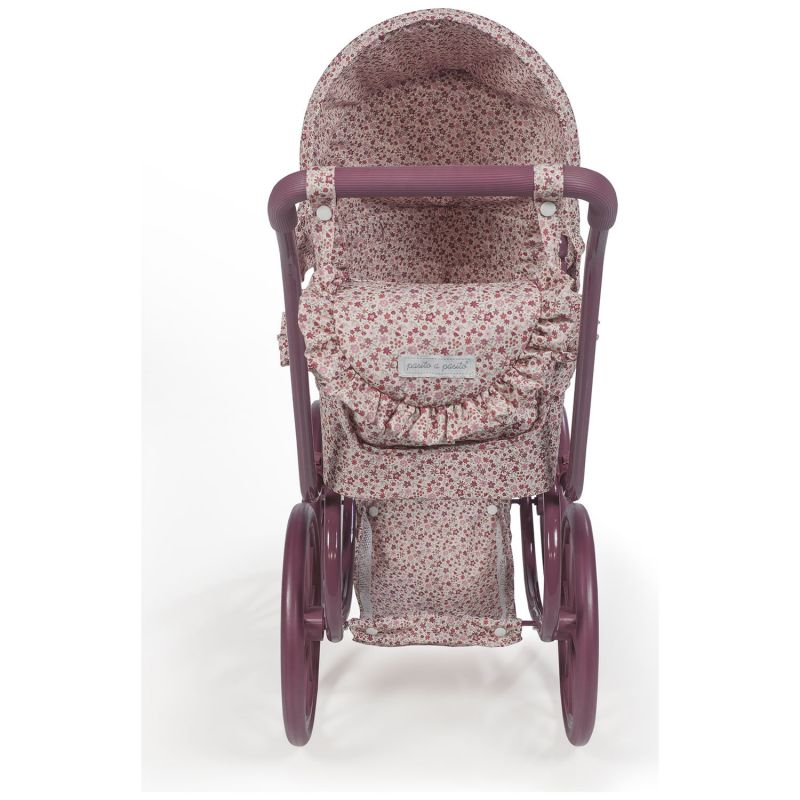 Landau pour poupée grandes roues Cherry Fleurs Pasito a pasito Produit 8