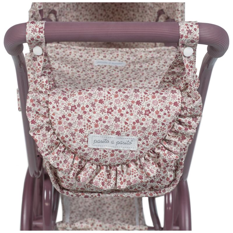 Landau pour poupée grandes roues Cherry Fleurs Pasito a pasito Produit 9