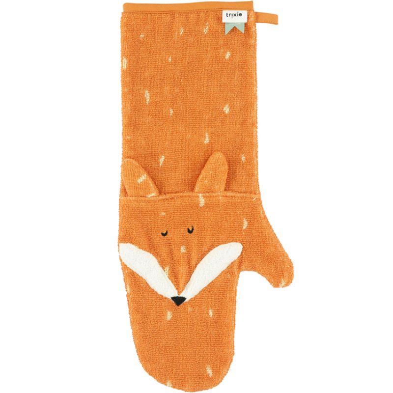 Gant de douche bébé renard Mr. Fox Trixie