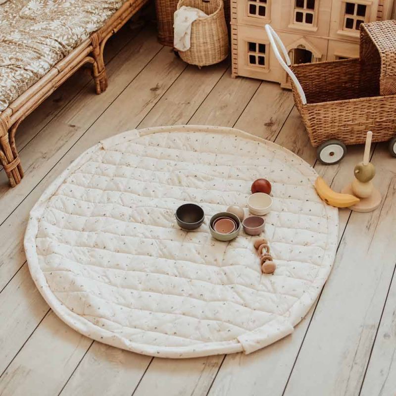Tapis de jeu 2 en 1 Noomad Organic Soft Moon Play&Go Ambiance 7