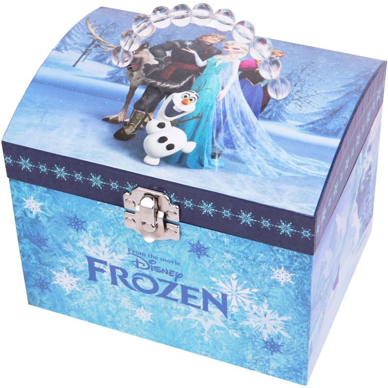 Boîte à bijoux musicale La Reine des Neiges Elsa Trousselier