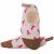 Variation Blanc, rose, marron du produit Chaussons tout-terrain Les Petits Homards (pointures 24-26) de la marque Les Pas Petits