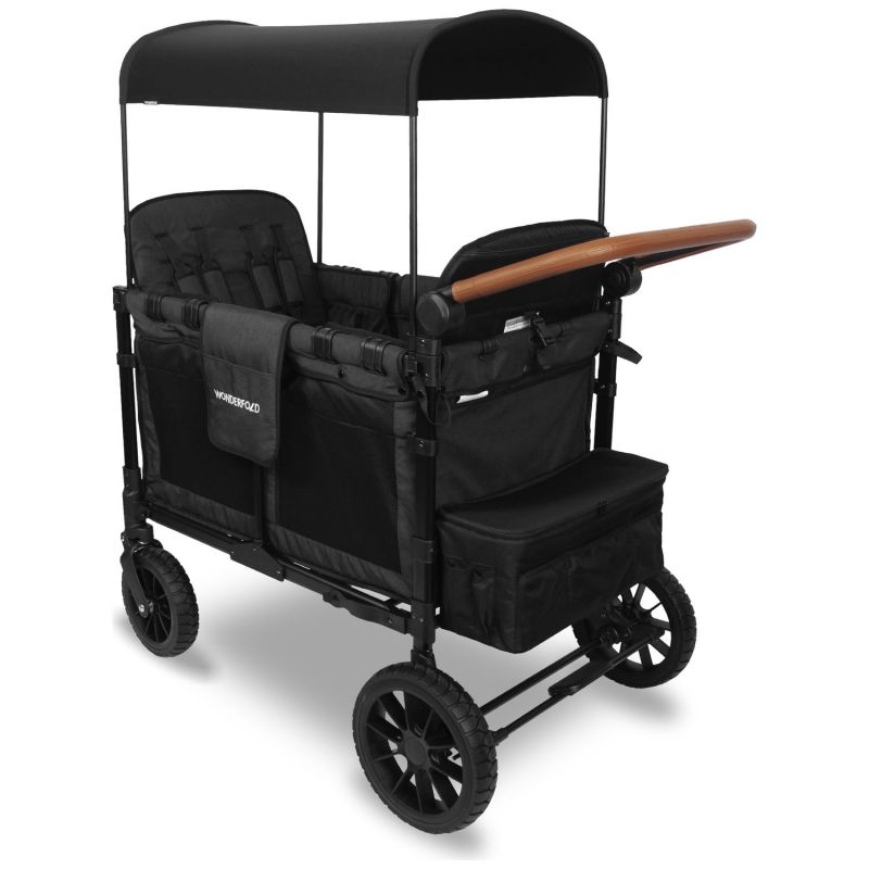 Chariot de transport enfant W4 Elite Volcano Black (4 places) Wonderfold Produit 4