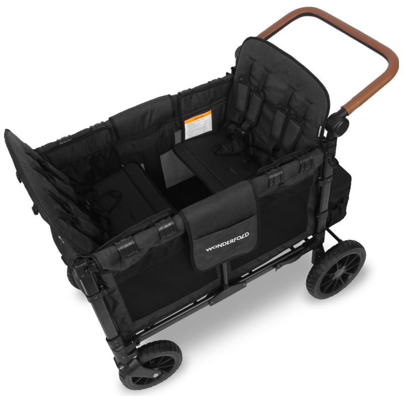 Chariot de transport enfant W4 Elite Volcano Black (4 places) Wonderfold Produit 5