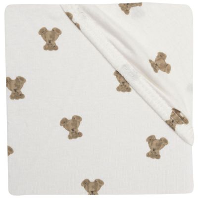 Drap housse en jersey Mini Teddy Bear (60 x 120 cm) Jollein