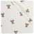 Variation Blanc, marron du produit Drap housse en jersey Mini Teddy Bear (60 x 120 cm) de la marque Jollein
