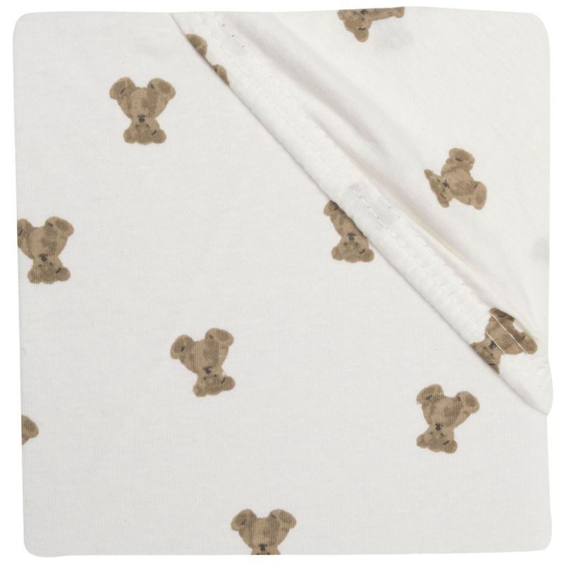 Drap housse en jersey Mini Teddy Bear (60 x 120 cm) Jollein Produit 1
