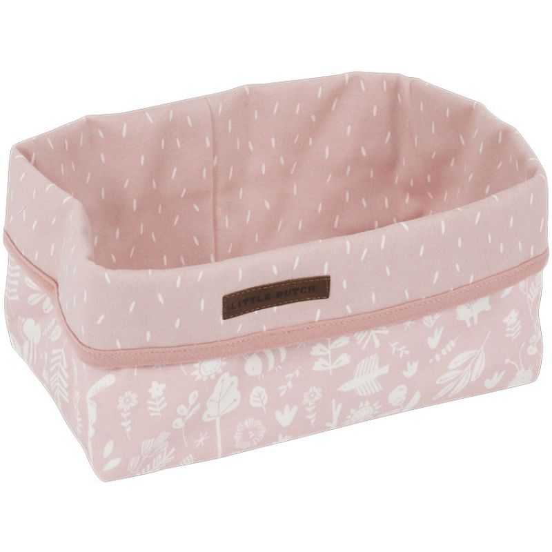 Panier de toilette Adventure pink (25 x 15 cm) Little Dutch