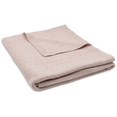 Couverture Sprinkle Knit Silk Rose (100 x 150 cm) Jollein