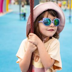 Chapeau anti-UV Camper Rose (0-1 an)