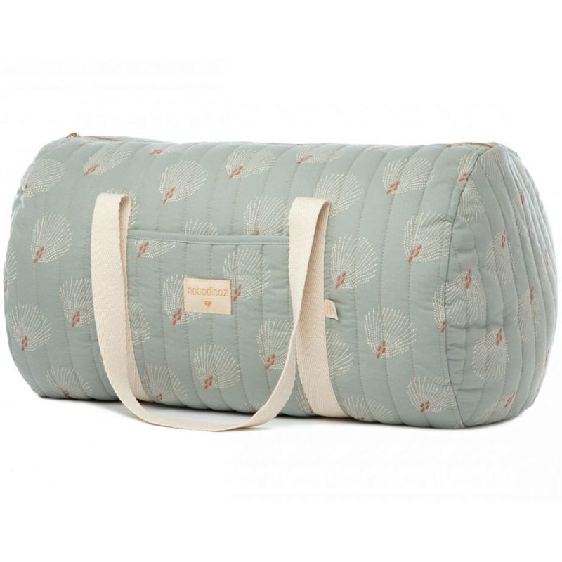 Sac week-end New-York White Gatsby antique green Nobodinoz
