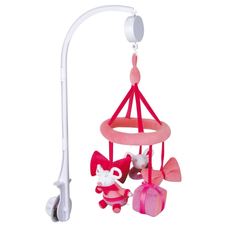 Mobile musical Graines de doudou souris Doudou et Compagnie