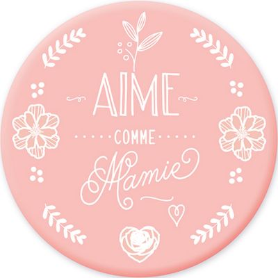 Magnet Aime comme Mamie Créa Bisontine